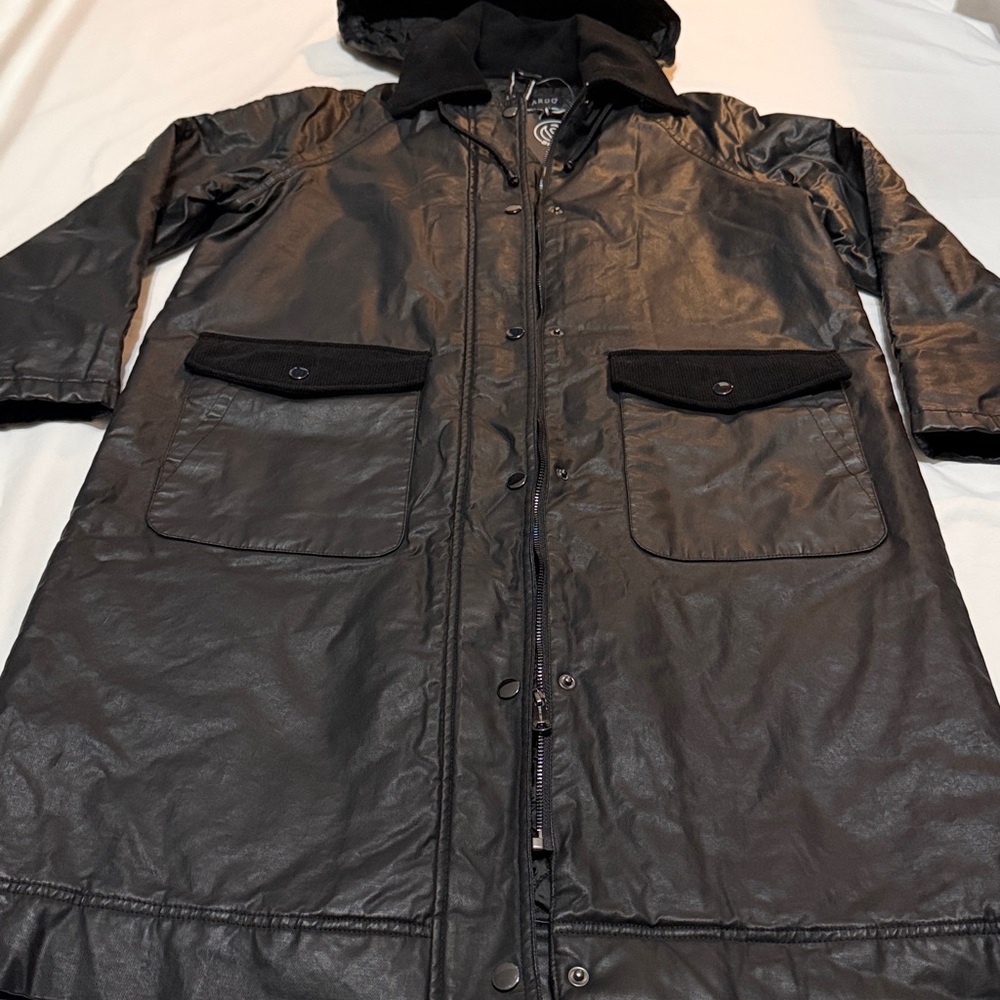 Bernardo Waxed Cotton Twill Coat XS Pit to Pit 22”, length 38” NWT - Picture 6 of 14